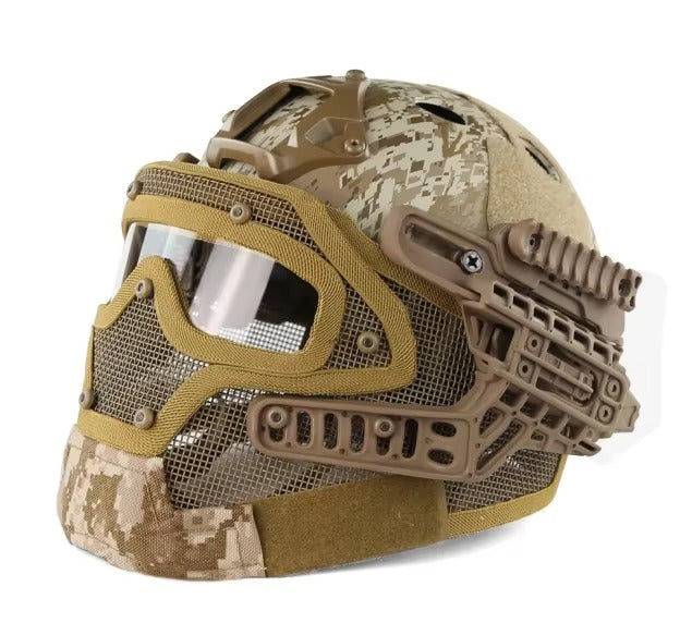 DRAGOWA Tactical Hammer casco tattico, digital desert (senza certificazione)