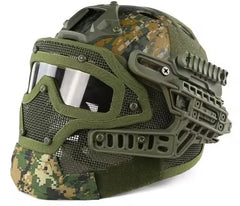 DRAGOWA Tactical Hammer taktická helma, Digital Woodland (bez certifikácie)