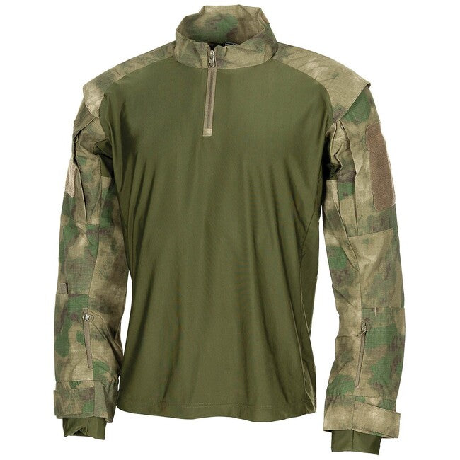 MFH Professional American camicia tattica a maniche lunghe, hdt-camo fg