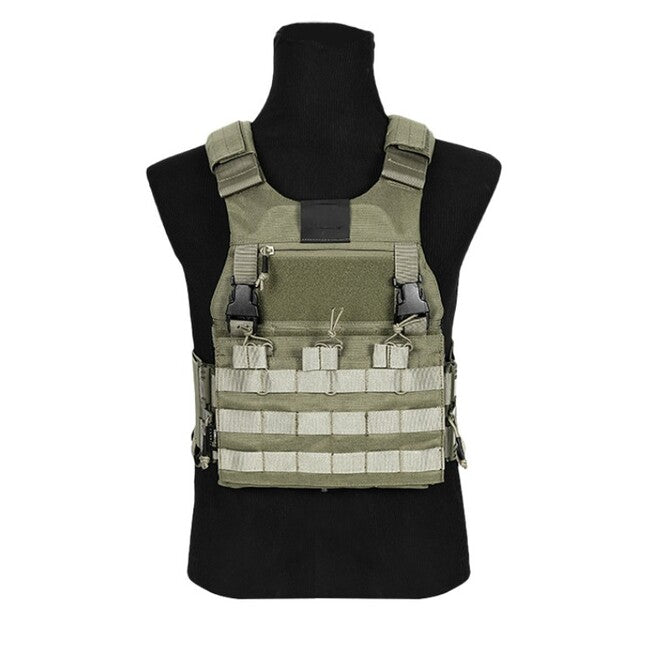 DRAGOWA Tactical Lightning gilet tattico, oliva