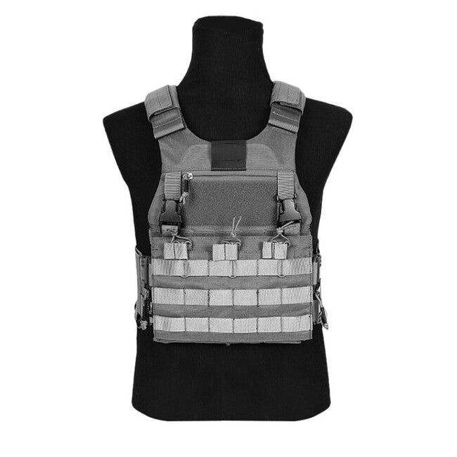DRAGOWA Tactical Lightning gilet tattico, grigio