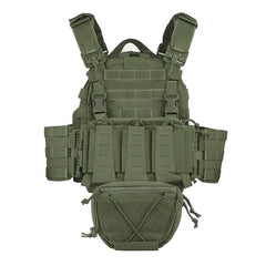 DRAGOWA Tactical Raven telovnik, olivno zelen