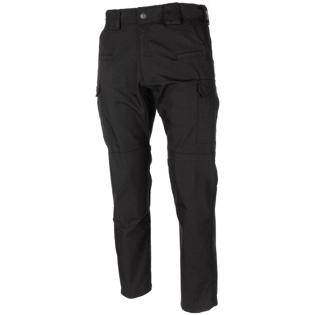 MFH Professional Pantaloni tattici Attack Teflon Rip Stop, neri