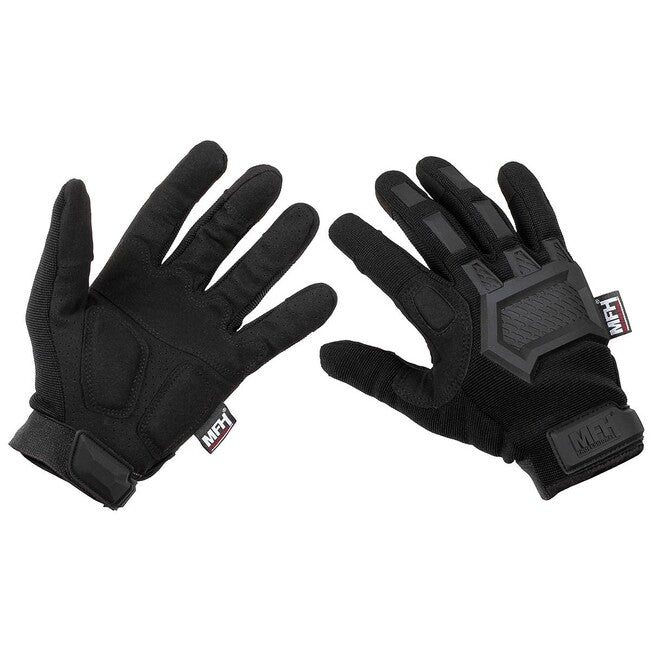 MFH Professional Azione guanti tattici, neri