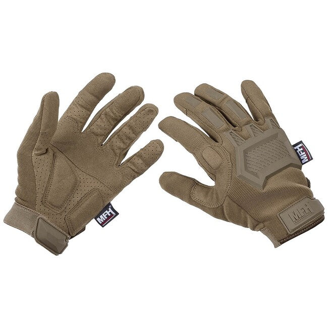 MFH Professional Guanti tattici Azione, tinta coyote