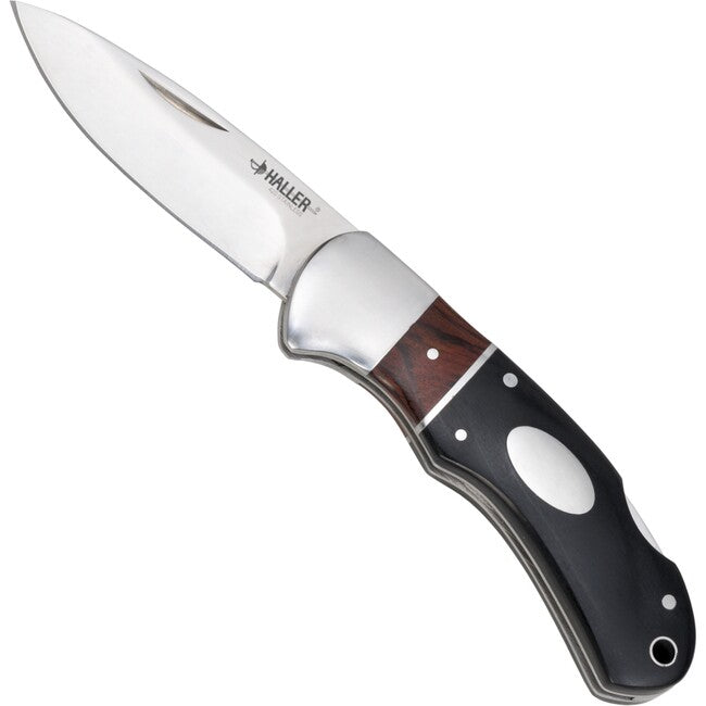 Haller Tame Holzgriff coltello tascabile, rot