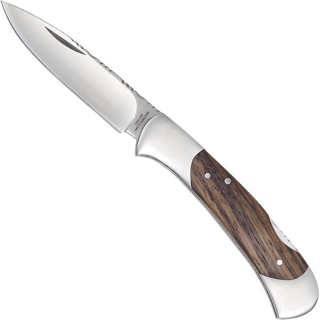 Haller Tame Stahlbacken coltello Zebraholz 440rsf 40414