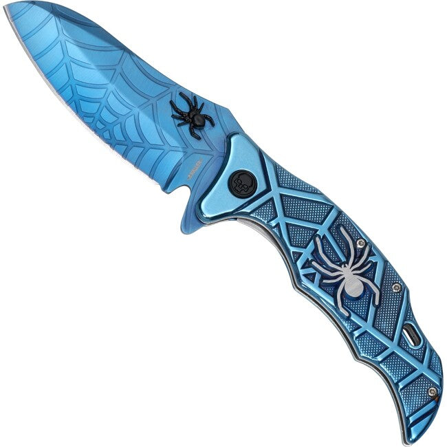Haller Spider coltello blu