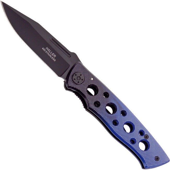 Haller Blu scuro III coltello