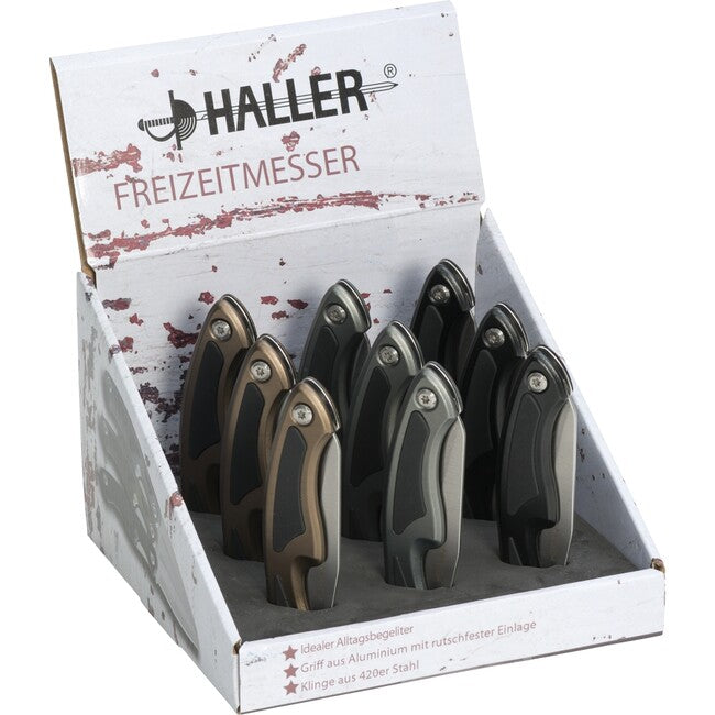 Haller Coltello tascabile scatola 9 tlg