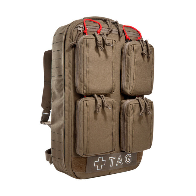 Tasmanian Tiger Medic Mascal Pack zaino di primo soccorso, coyote brown 19L