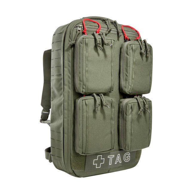 Tasmanian Tiger Zaino di primo soccorso Medic Mascal Pack, oliva 19L
