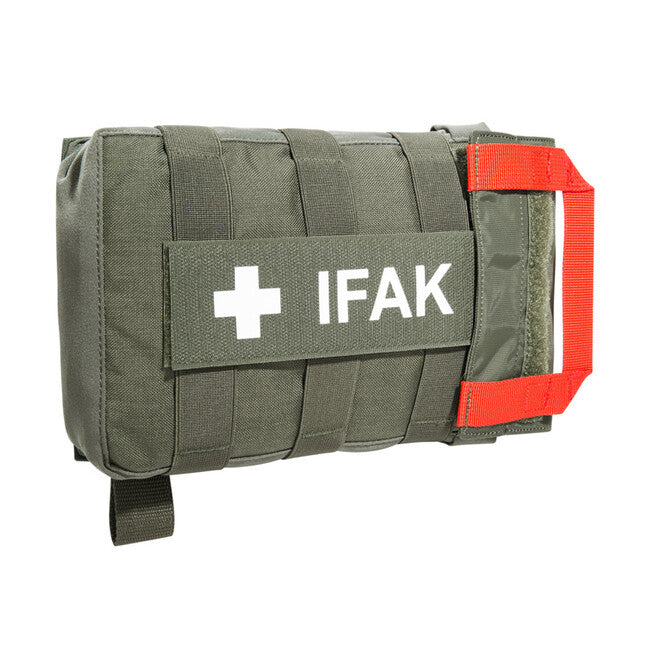 Tasmanian Tiger Marsupio di primo soccorso IFAK Pouch VL L IRR, stone grey olive