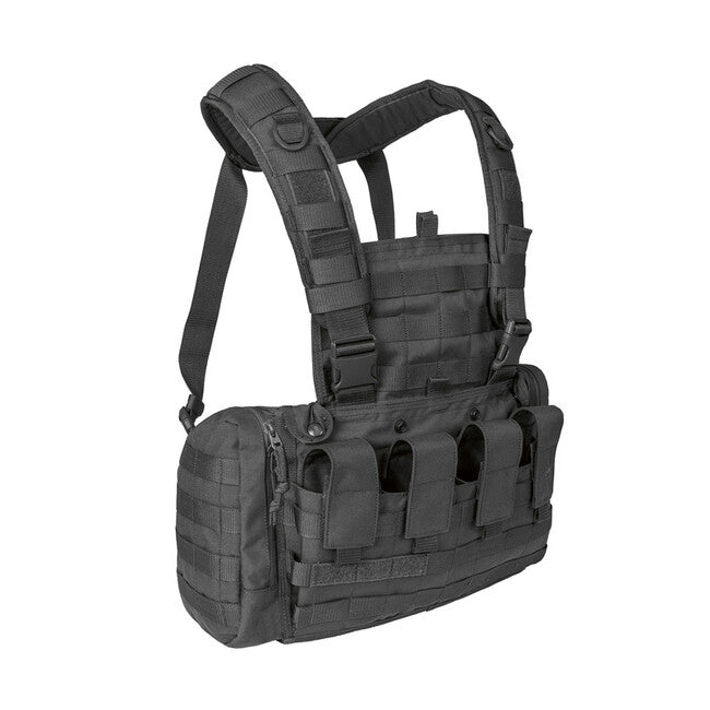 Tasmanian Tiger RIG MkII chest rig con tasche laterali, nero