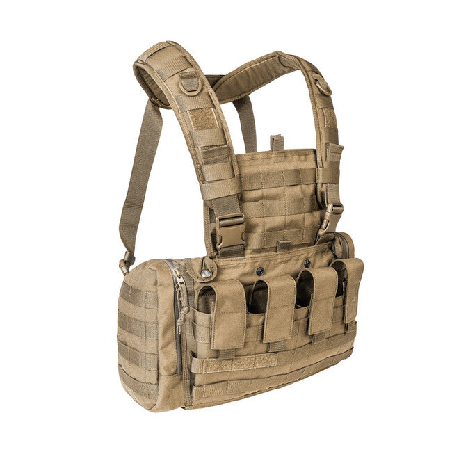 Tasmanian Tiger Rig MkII chest rig con tasche laterali , kaki