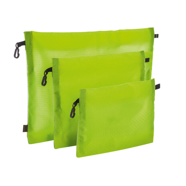Tasmanian Tiger Set di tasche a rete Neon, safety yellow