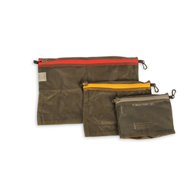 Tasmanian Tiger Set di tasche in rete, oliva