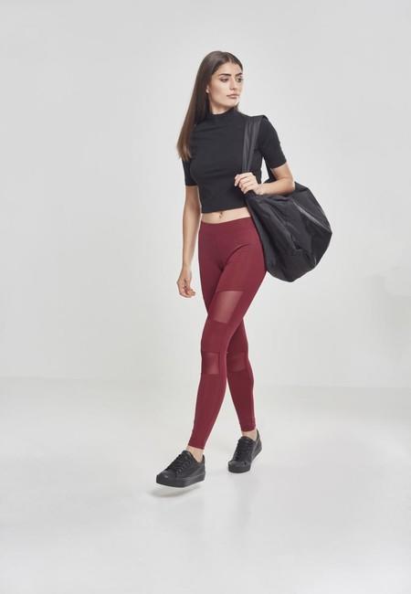 Urban Classics Tech Mesh leggings da donna, porto