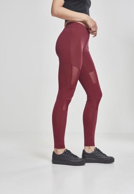 Urban Classics Tech Mesh leggings da donna, porto