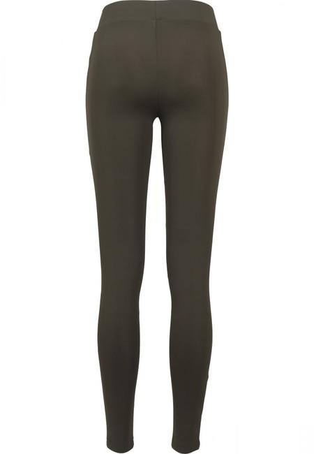 Urban Classics Tech Mesh leggings da donna, oliva