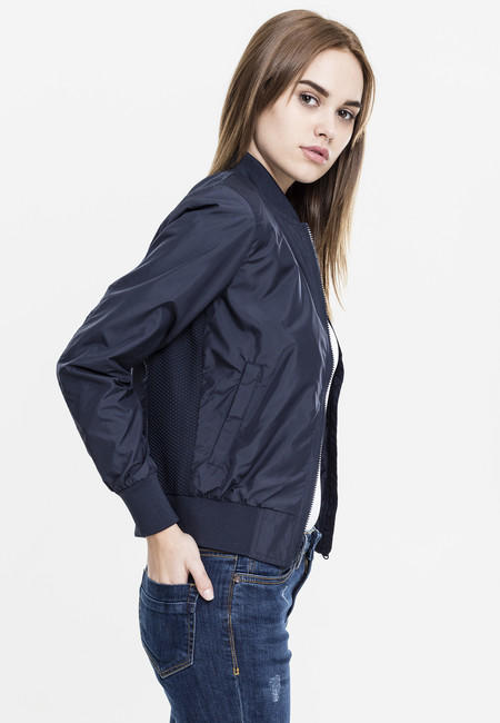 Urban Classics bomber leggero da donna, blu navy