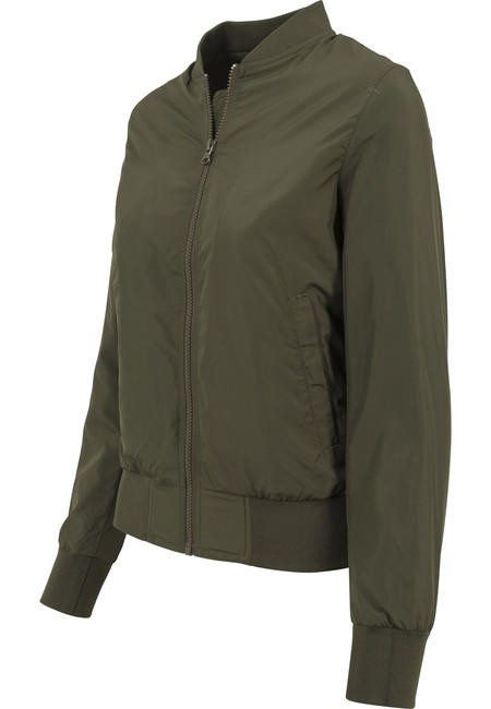 Urban Classics Bomber leggero da donna, oliva