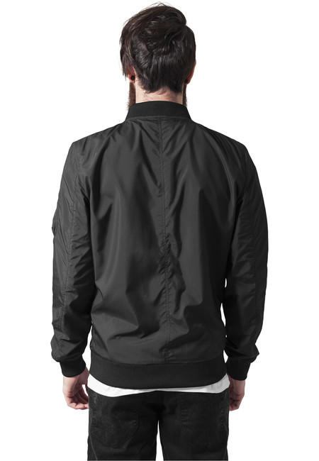 Urban Classics Bomber leggero, nero