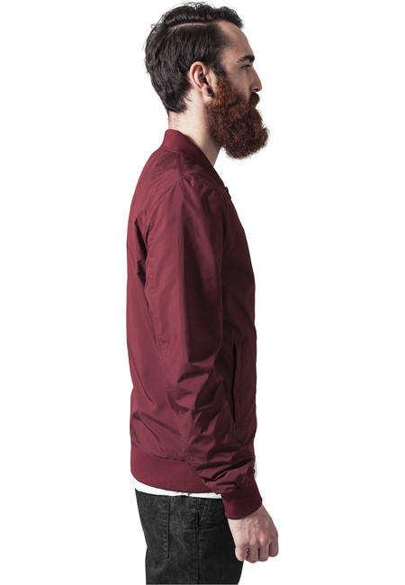 Urban Classics Light bomber giacca, bordeaux
