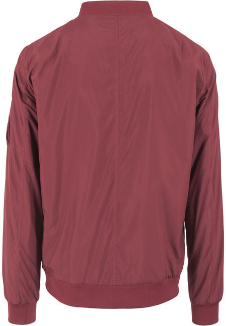 Urban Classics Light bomber giacca, bordeaux