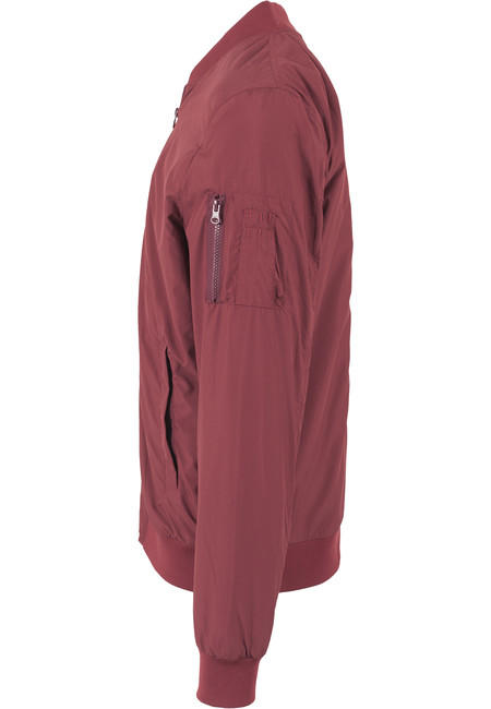 Urban Classics Light bomber giacca, bordeaux