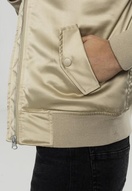 Urban Classics Bomber in raso da donna, oro