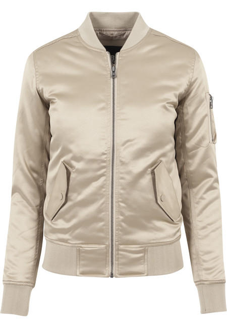 Urban Classics Bomber in raso da donna, oro
