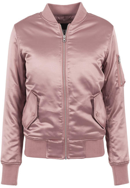 Urban Classics Women's Satin Bomber Jacket