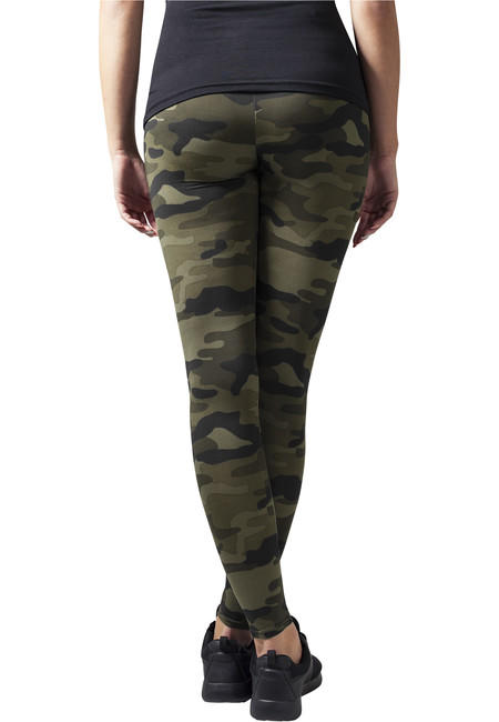Urban Classics leggings da donna, mimetico legno