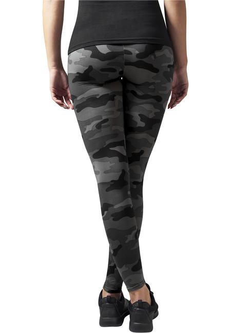 Urban Classics leggings da donna, camo scuro