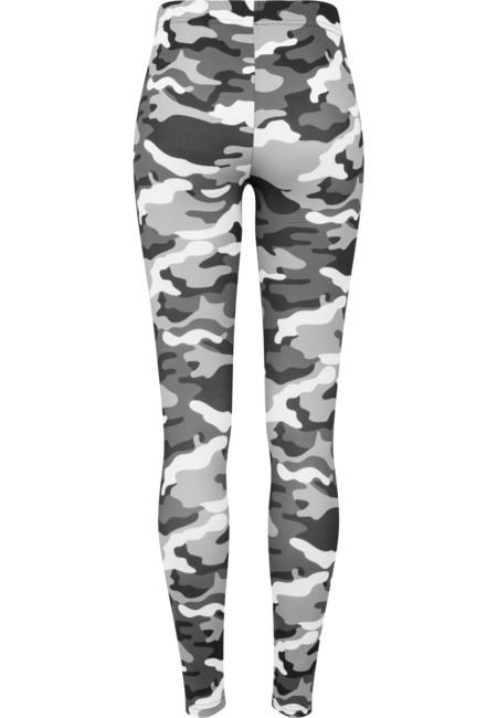 Urban Classics leggings da donna, camo neve