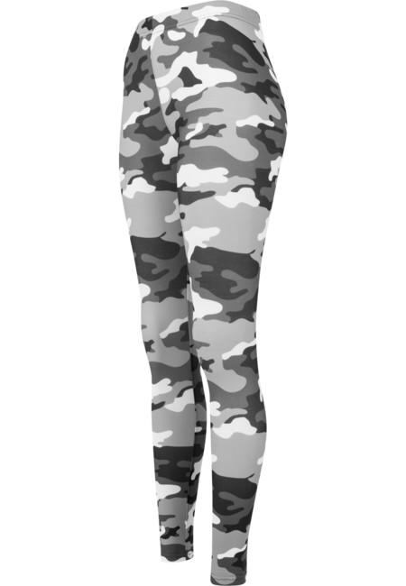 Urban Classics leggings da donna, camo neve