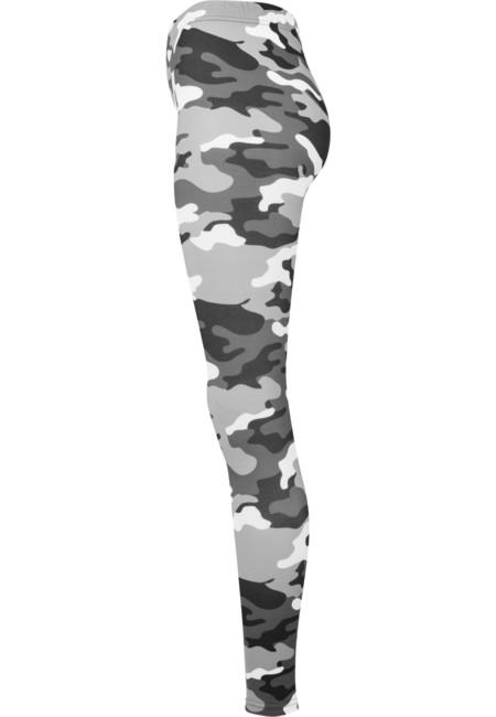 Urban Classics leggings da donna, camo neve