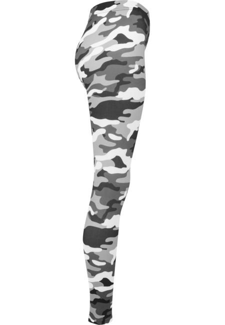Urban Classics leggings da donna, camo neve