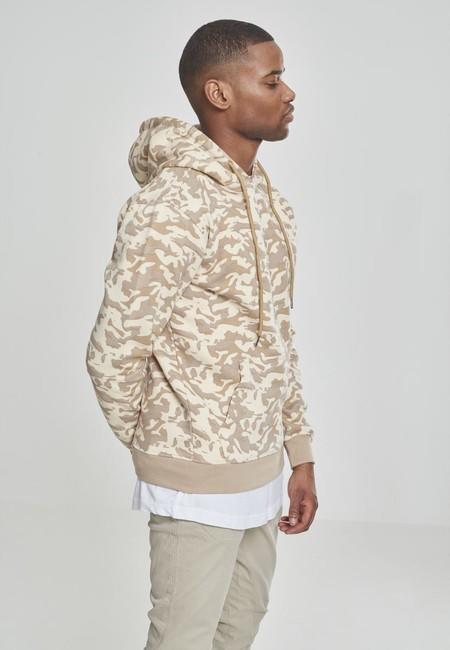 Urban Classics Felpa mimetica da uomo, beige camo