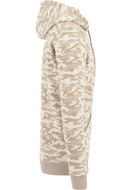 Urban Classics Felpa mimetica da uomo, beige camo