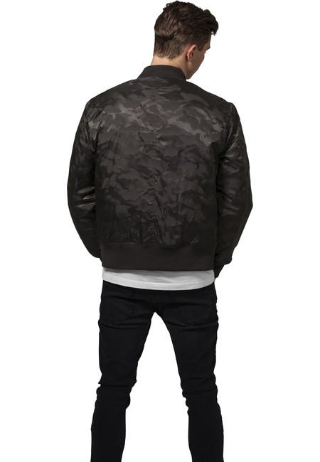 Urban Classics Bomber mimetico, oliva scuro