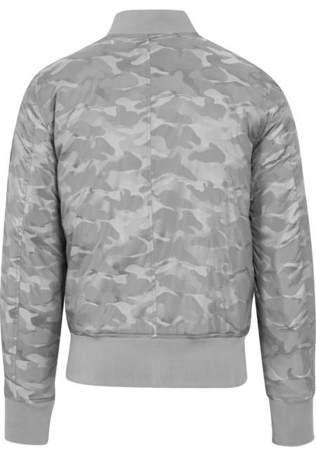 Urban Classics Bomber mimetico, pietra