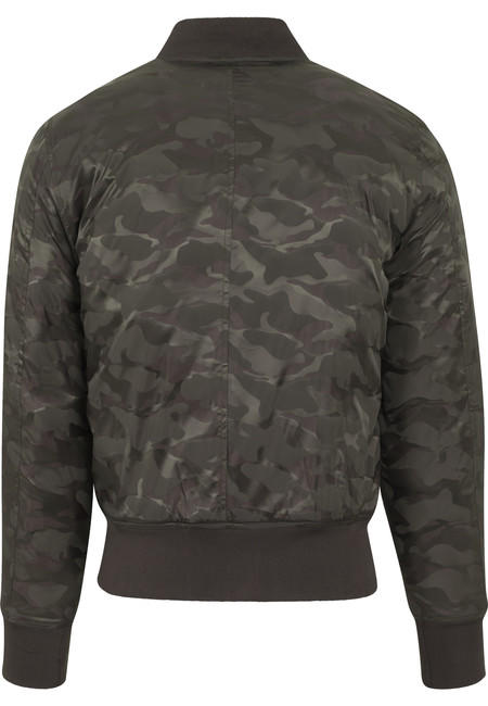 Urban Classics Bomber mimetico, oliva scuro