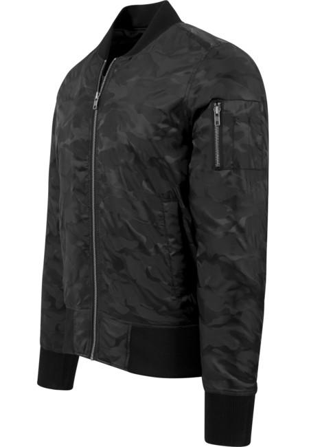 Urban Classics Bomber mimetico, nero