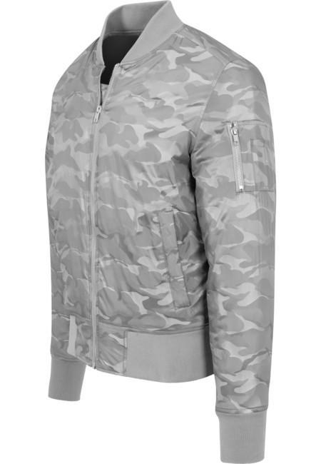Urban Classics Bomber mimetico, pietra