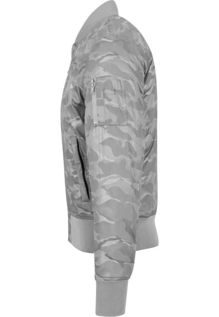 Urban Classics Bomber mimetico, pietra