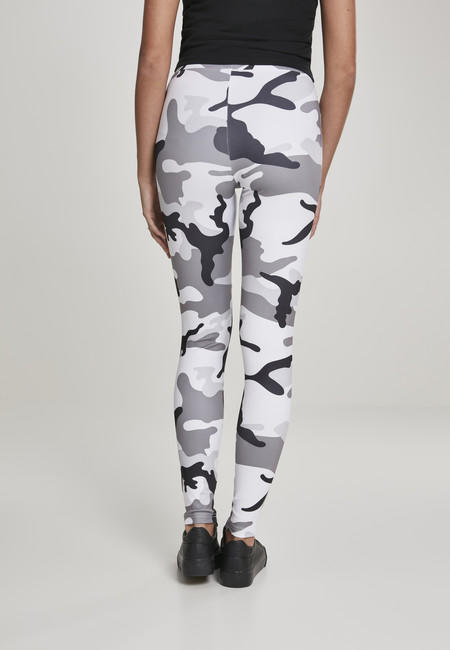 Urban Classics Tech Mesh leggings da donna, snowcamo