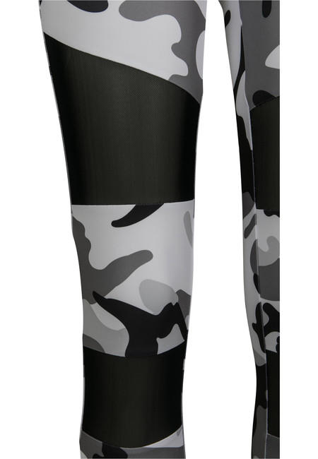 Urban Classics Tech Mesh leggings da donna, snowcamo