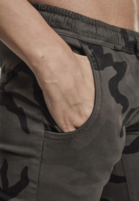 Urban Classics Pantaloni da jogging da donna, camo scuro